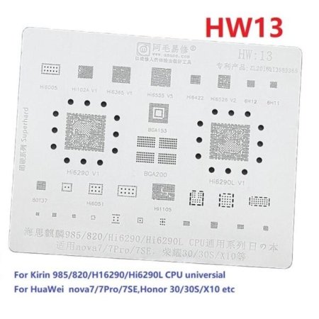 KIT DE STENCIL CPU PARA HUAWEI