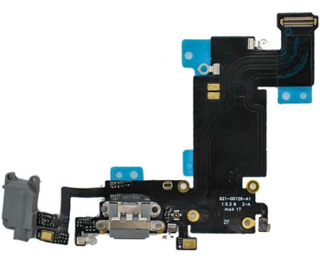 FLEX DE CARGA IPHONE 6S PLUS NEGRO