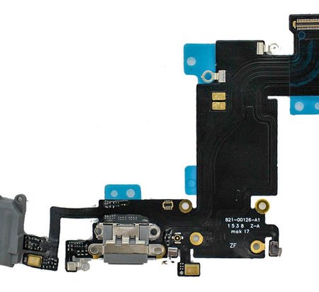 FLEX DE CARGA IPHONE 6S PLUS NEGRO