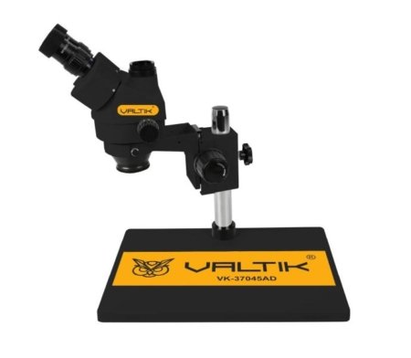 MICROSCOPIO TRINOCULAR VALTIK 37045AD BASE ANCHA