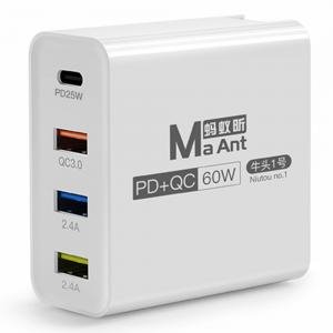 ADAPTADOR MULTIPUETOS MA ANT 60W