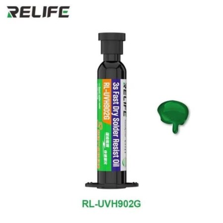 MASCARA PROTECTORA DE SOLDADURA RL UVH902 VERDE SECADO RAPIDO