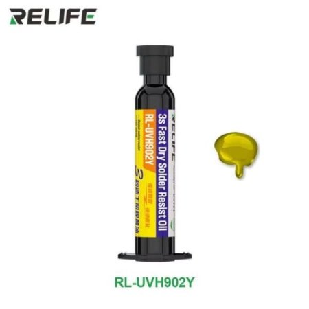 MASCARA PROTECTORA DE SOLDADURA RL UVH902 AMARILLO SECADO RAPIDO