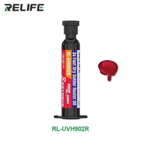MASCARA PROTECTORA DE SOLDADURA RL UVH902 ROJO SECADO RAPIDO