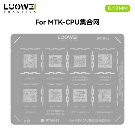 STENCIL LUOWEI CPU MT6779V
